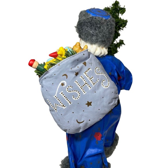 Possible Dreams Clothtique Santa 15082 “Sack Full Of Wishes” J Vaillancourt 1999 - Picture 7 of 9